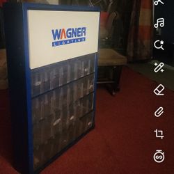 Wagner Lighting Automotive Bulb Cabinet/ Storage 
