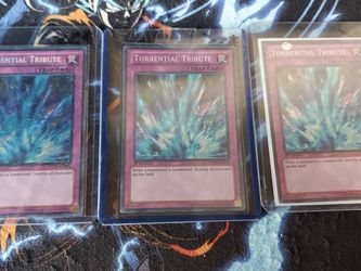 1st Ed Torrential Tribute LCJW Secret Rare Playset