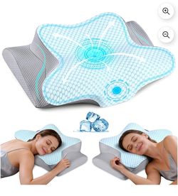 New, Neck Pillow - Side Sleeper For  Sleeping Contour Memory Foam Pillows Sleepers