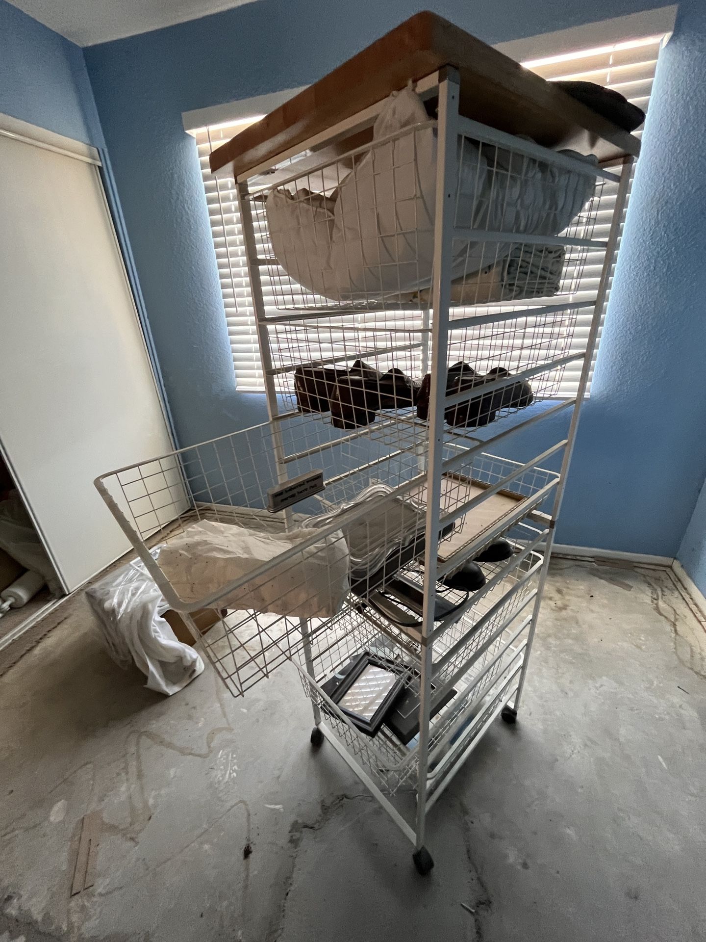 Laundry Cart Or Storage Rack
