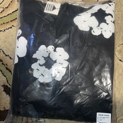 DENIM TEAR HOODIES