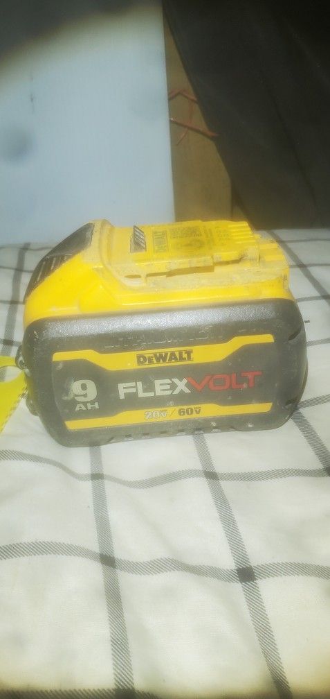 Dewalt Flexvolt Battery 20v-60v 9ah
