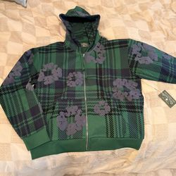 Denim Tears Zip Up Hoodie