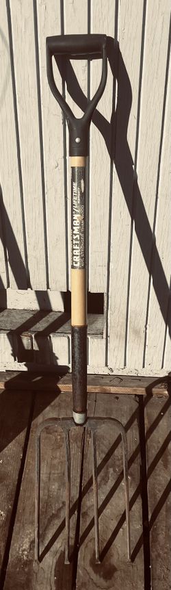 Fiber Glass Handle Spading Fork For Sale Cheap!