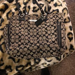 Authentic coach purse
