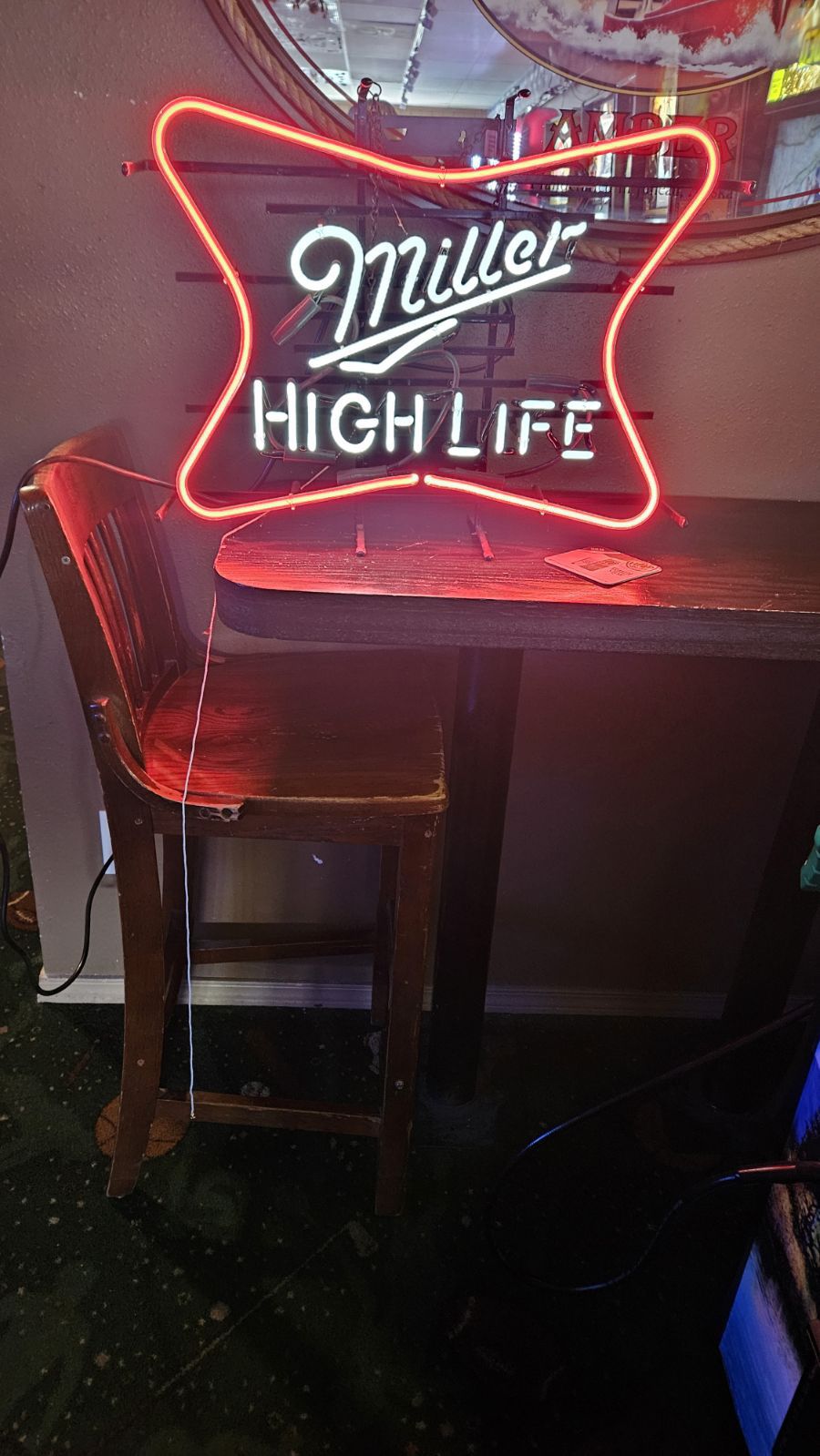 Miller High life Neon Beer Sign