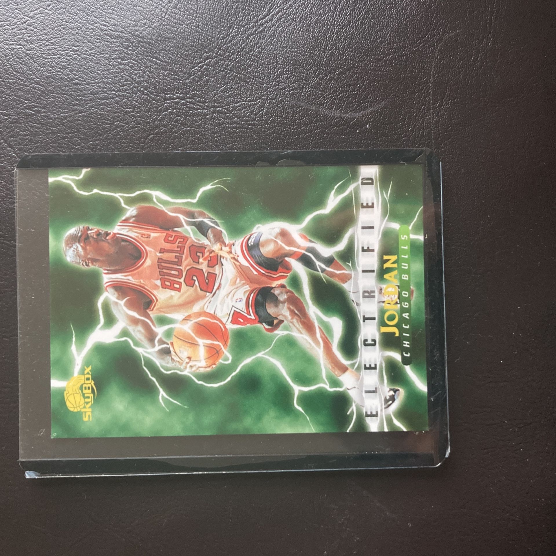 Michael Jordan Electrified Card