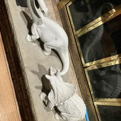 Limited, Edition, Porcelain, Or Ceramic Dinosaurs