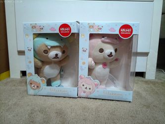 Rilakkuma + Korilakkuma Round 1 Exclusive Doll set