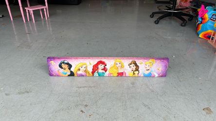 Disney Princess wall canvas