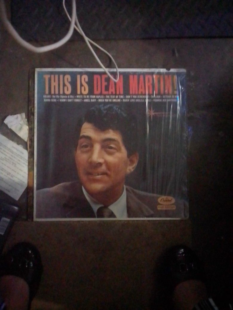 This Is Dean Martin Vinyl Record First Addition