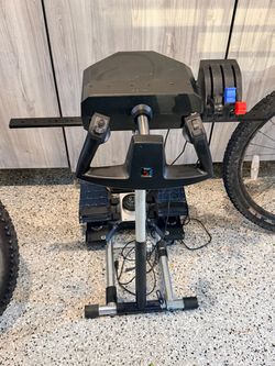 Saitek Cessna Pro Flight Sim Setup – Yoke, Throttle, Rudder Pedals & Wheel Stand Pro