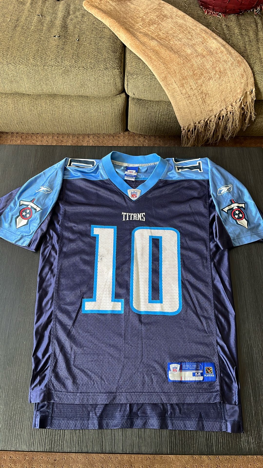 Vince Young Tennessee Titans Football Jersey
