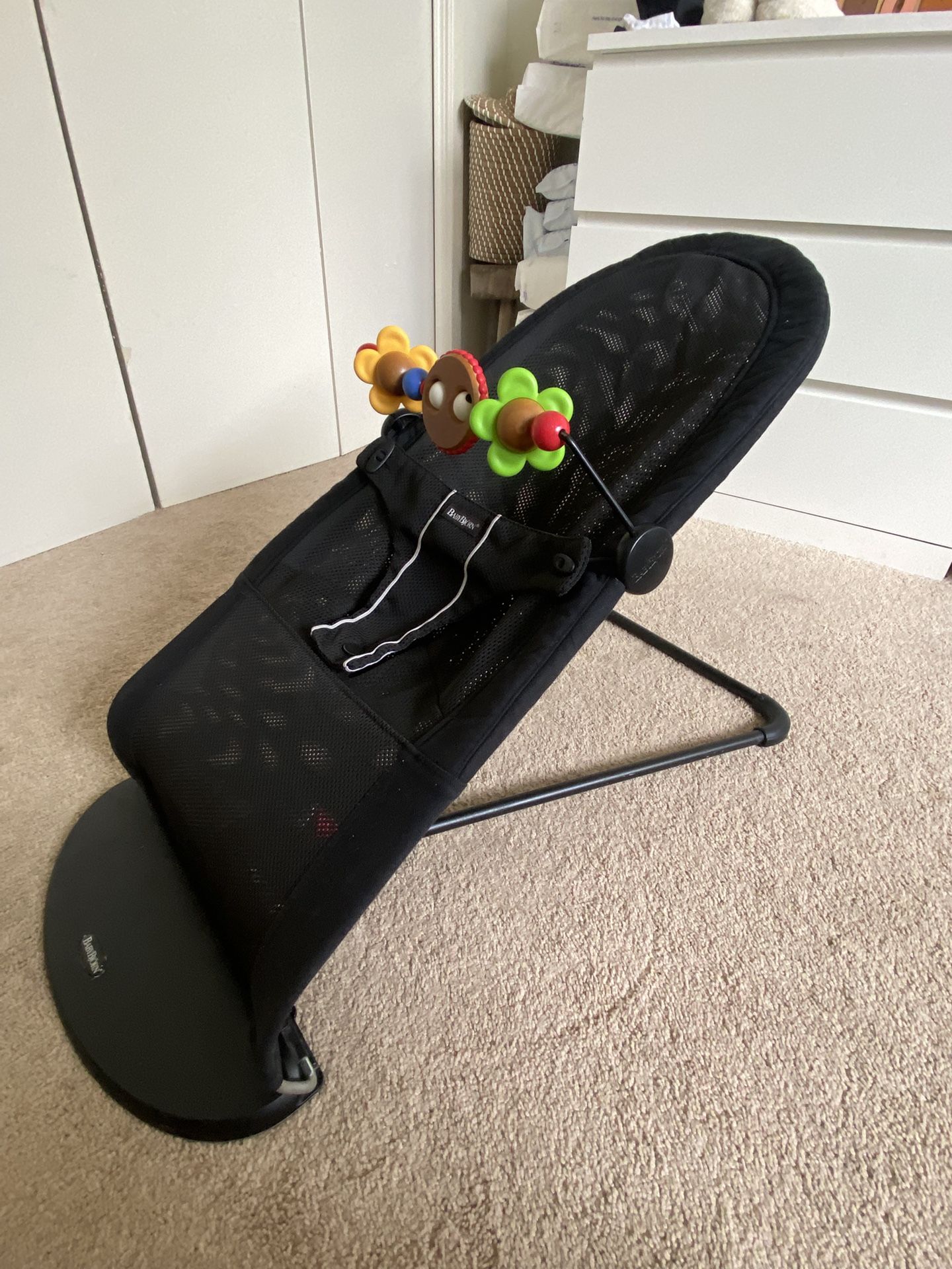Babybjorn Bouncer + Toy + Extra Cover