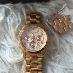 Michael Kors Rose Gold Watch