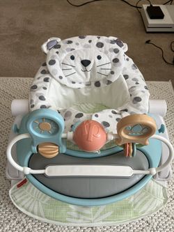 Fisher Price Portable Baby Chair Deluxe Sit Me Up Floor Seat
