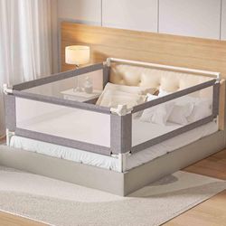 Baby Bed Guard Rail - Full Size with Headboard Rod