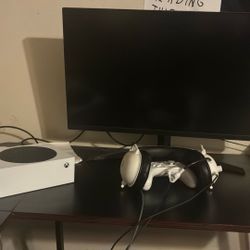 Xbox Series S monitor Controller Headset