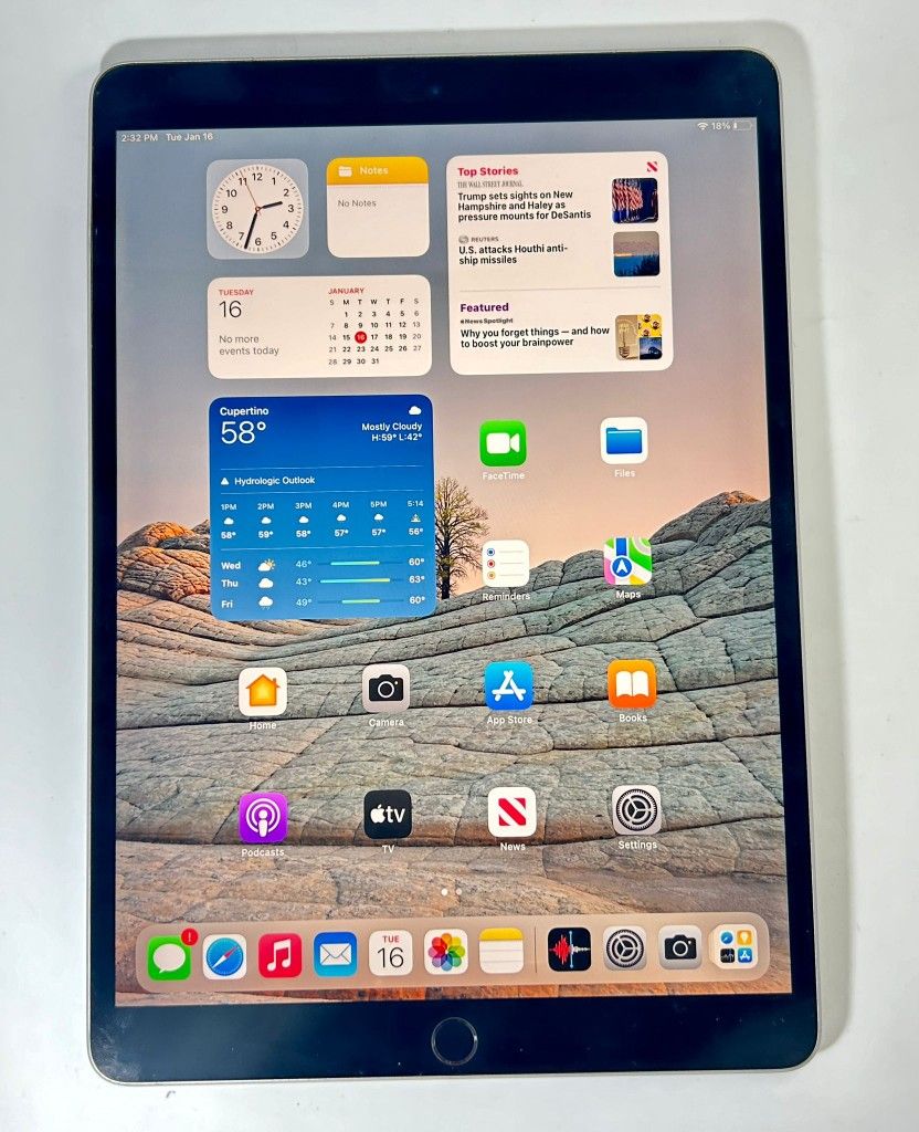 Apple iPad Pro 10.5” 256GB CELLULAR Unlocked Fully Functional READ DESCRIPTION