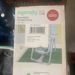 Ingenuity Poweradapt Portable Swing 0-9months