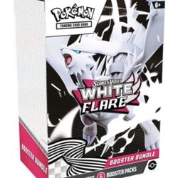 Pokemon TCG White Flare Booster Bundle Sealed 6 Packs