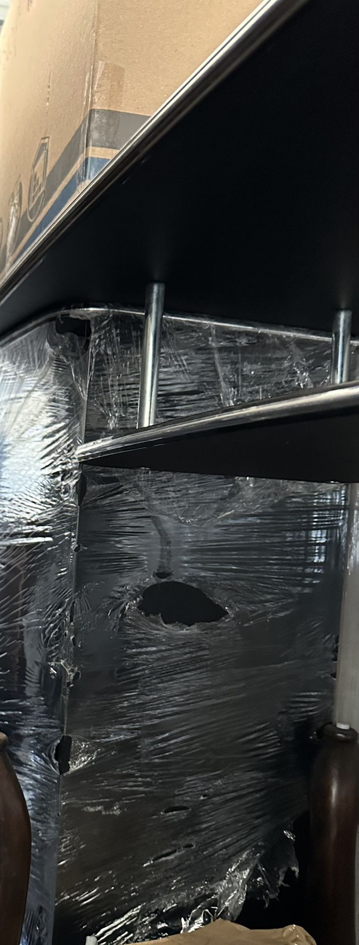 Different Sections  Of The Black Wall Unit As Requested. 