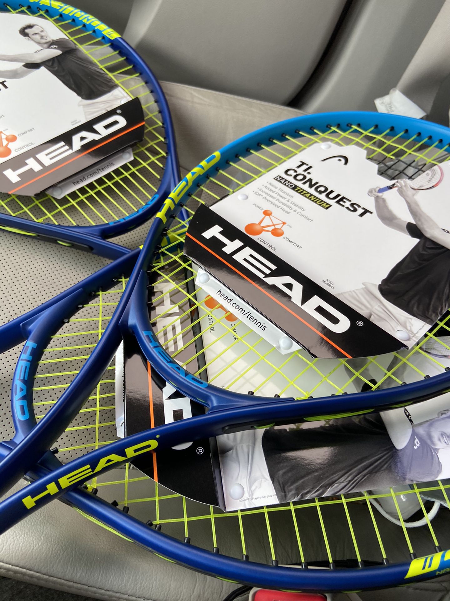 2 new Tennis Rackets