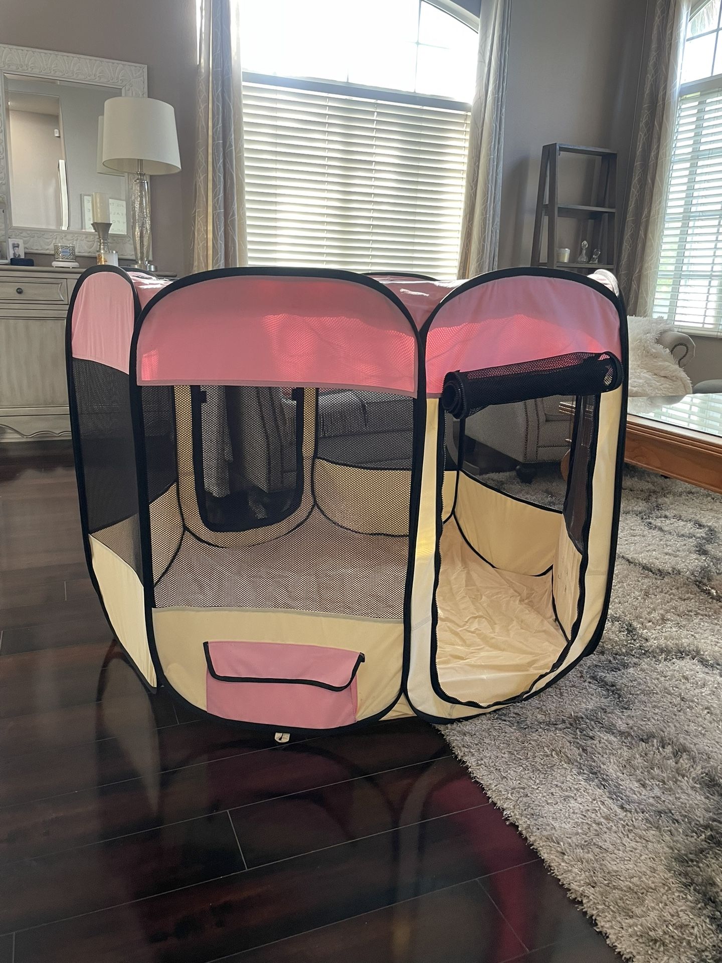 Portable Foldable Pet Playpen