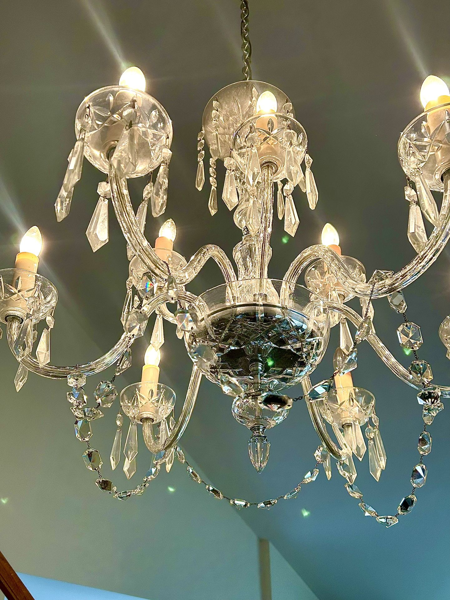 Waterford Crystal Chandelier - Beautiful Piece in Perfect Condition