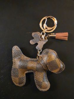 Brown key chain