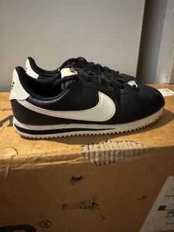 Nike Cortez Black and White Sneakers
