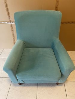 Turquoise Armchair