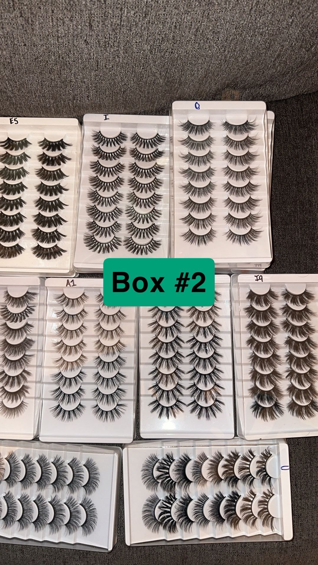 Bundle Of Eye Lashes ( Read Description)