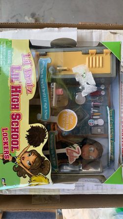 Lil bratz lil high school locker Zada doll included