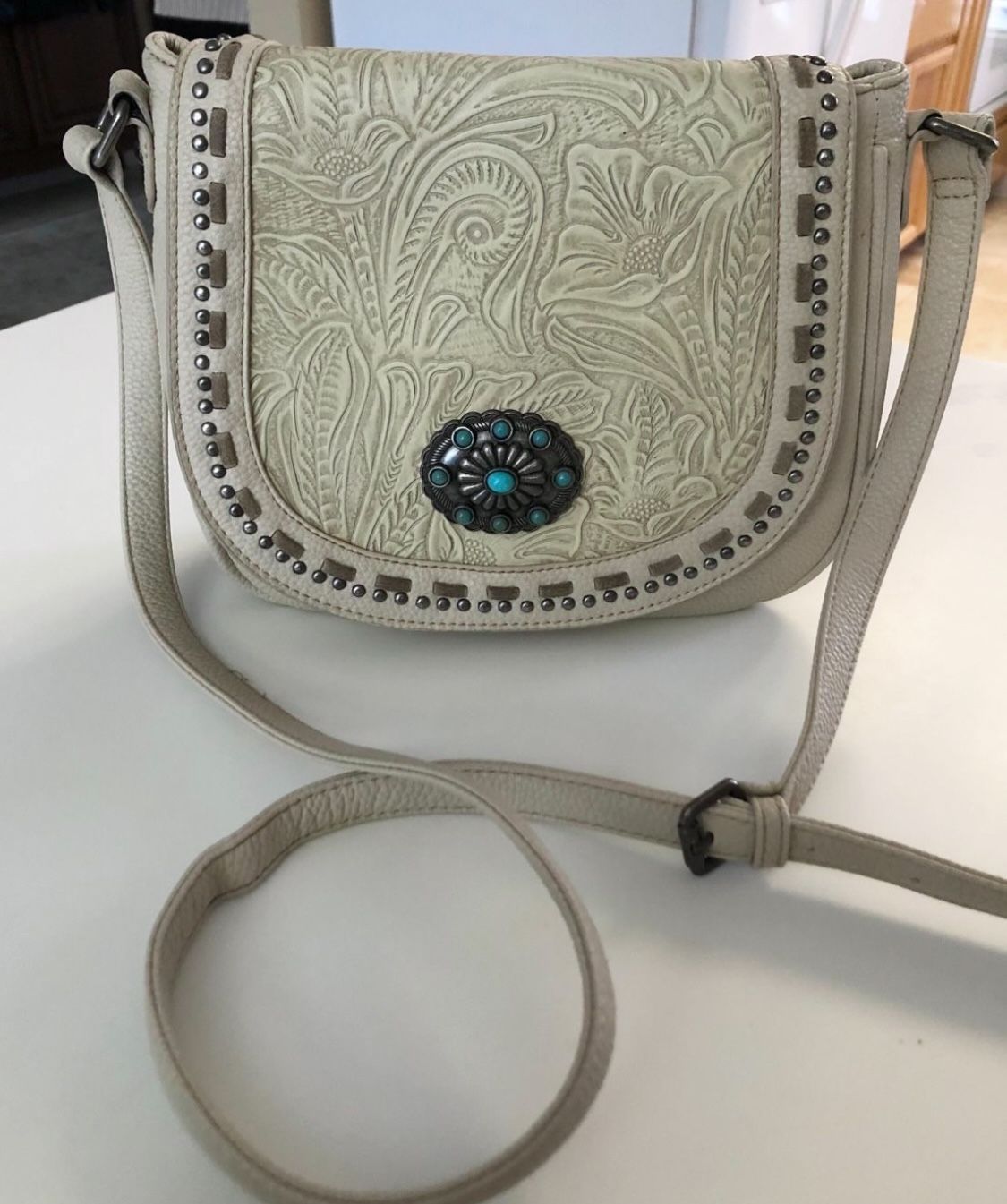 Montana West Tooled Handbag. Price Is FIRM