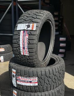 305/45r22 American RT 4 NEW TIRES INSTALLED AND BALANCED INCLUDED