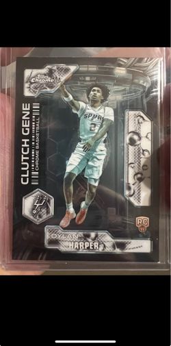 Dylan Harper Topps Chrome Clutch Gene RC Card