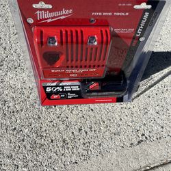 Milwaukee M18 Battery Pack And Charger