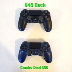 Ps4 Controllers Originals OEM Tested &Working 100%  No Drifting Problems Good Condition Available Today 
