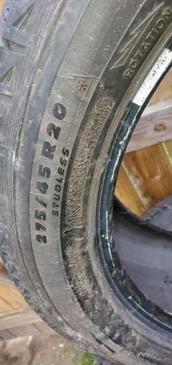 Michelin 275 45R20 Studless New Tires