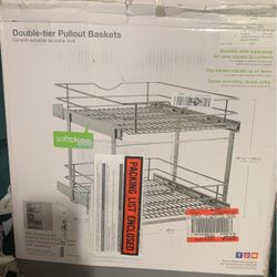 Double -Tier pullout Baskets