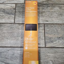Flat panel TV cord management system - New