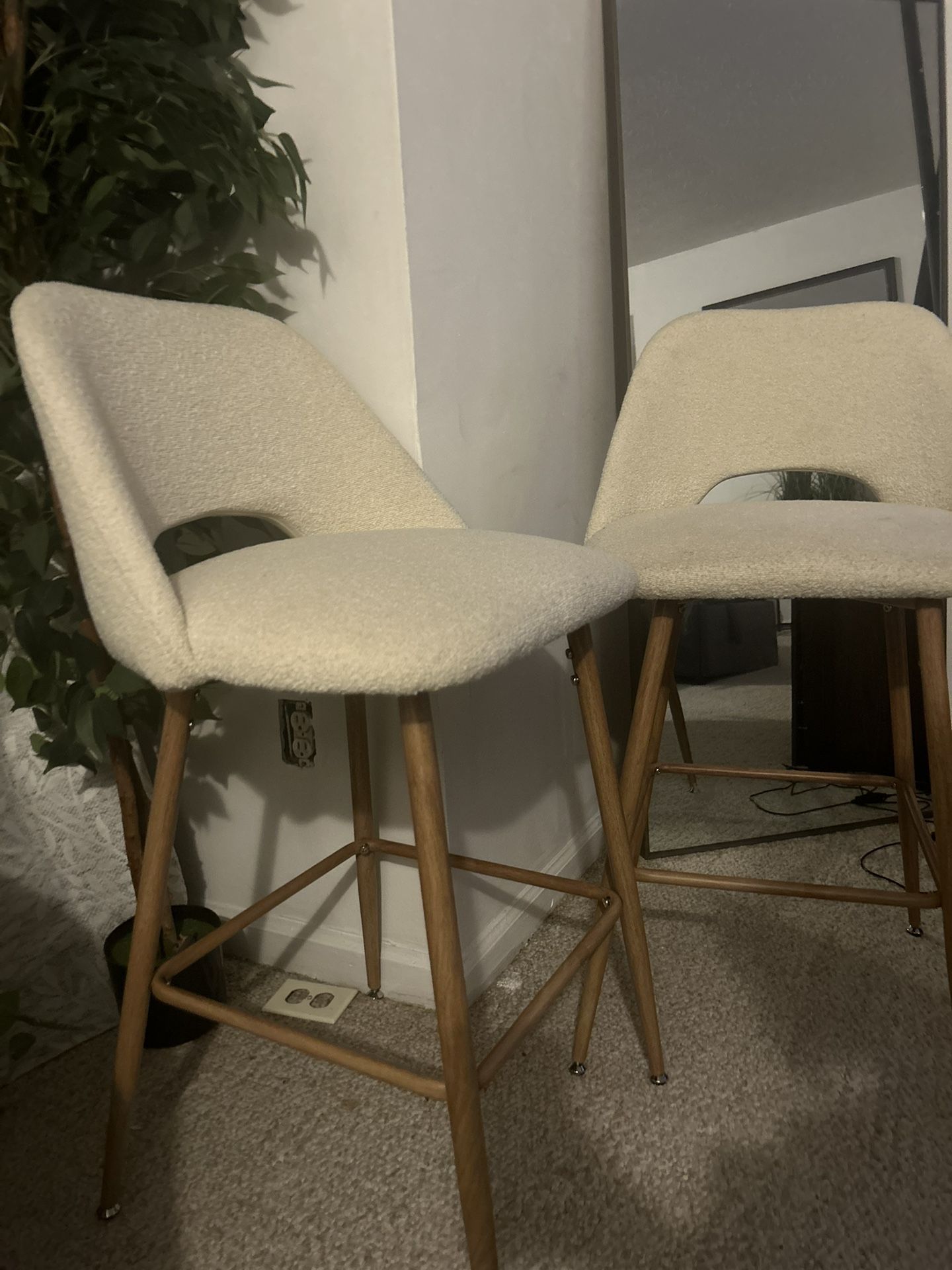 Fabric Bar Stools