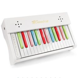 MOOZICA Beginning Piano For Kids, Multi-functional Digital Keyboard Piano Solid Wood Kids Piano Musical