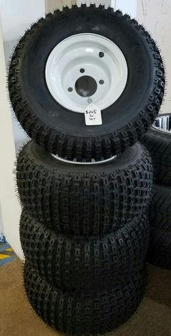 GOLF CART TIRES AND RIMS