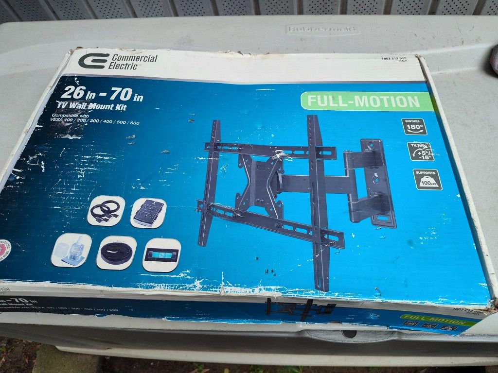 Commercial Electric 26in- 70in TV Wall Mount Kit