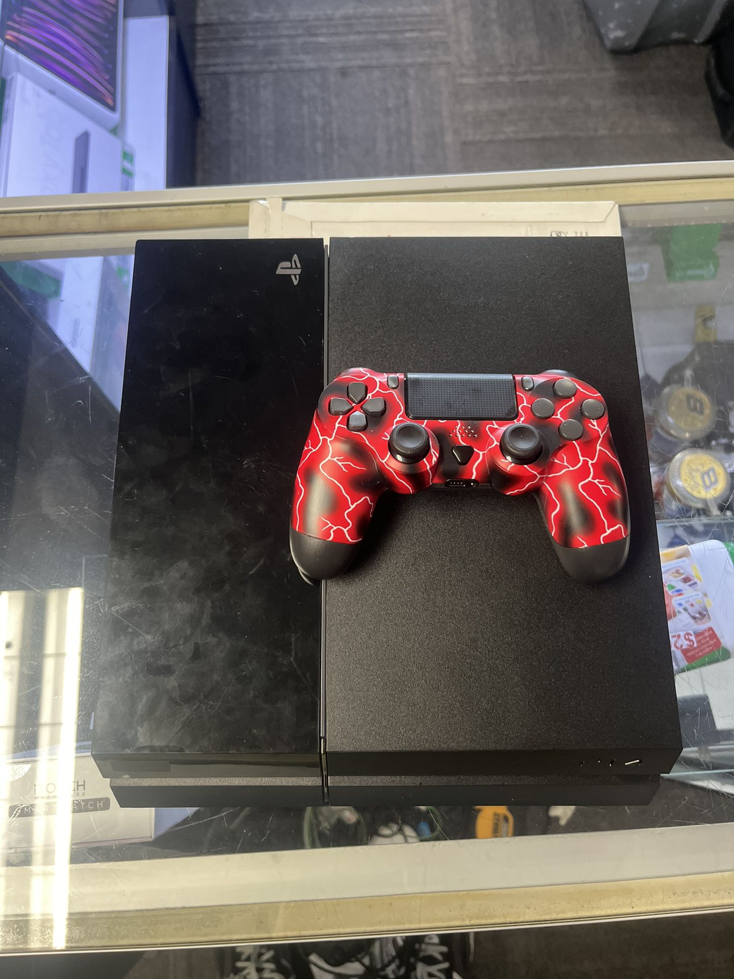 PS4 With A Controller 