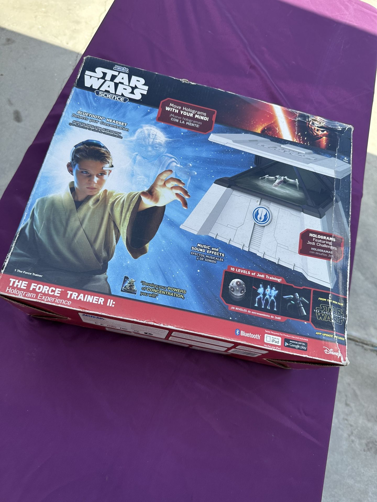 STAR WARS Science The Force Trainer II 2 Hologram Experience Uncle Milton Disney