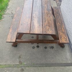 Wooden Bench