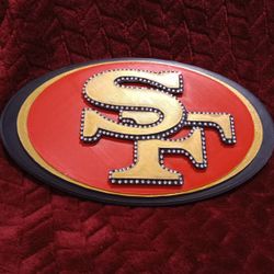  10" 49ers Plaque 